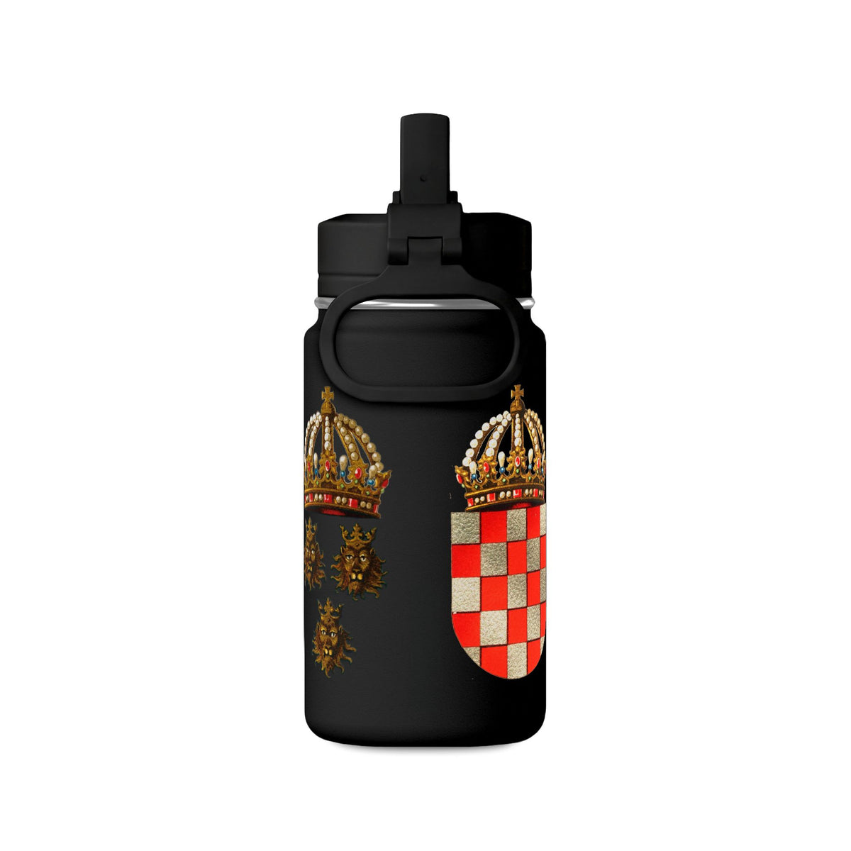 Dalmatia Croatia America Mini Water Bottle, 14oz